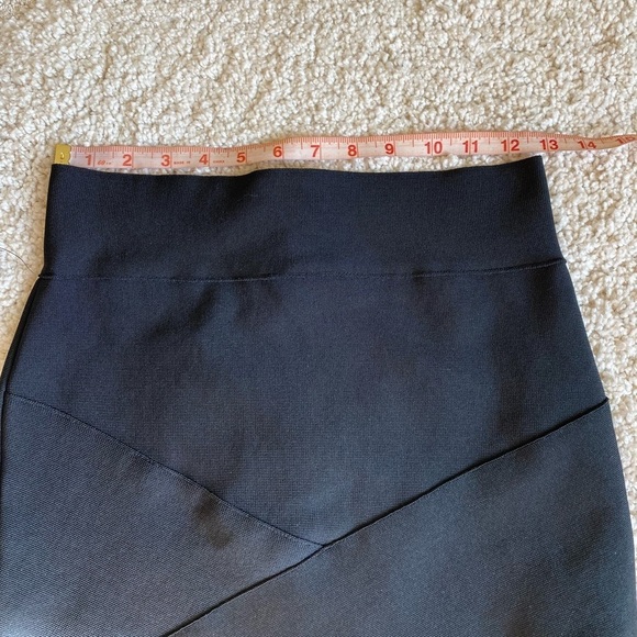 Black miniskirt bodycon medium or large New NWT - Picture 7 of 8